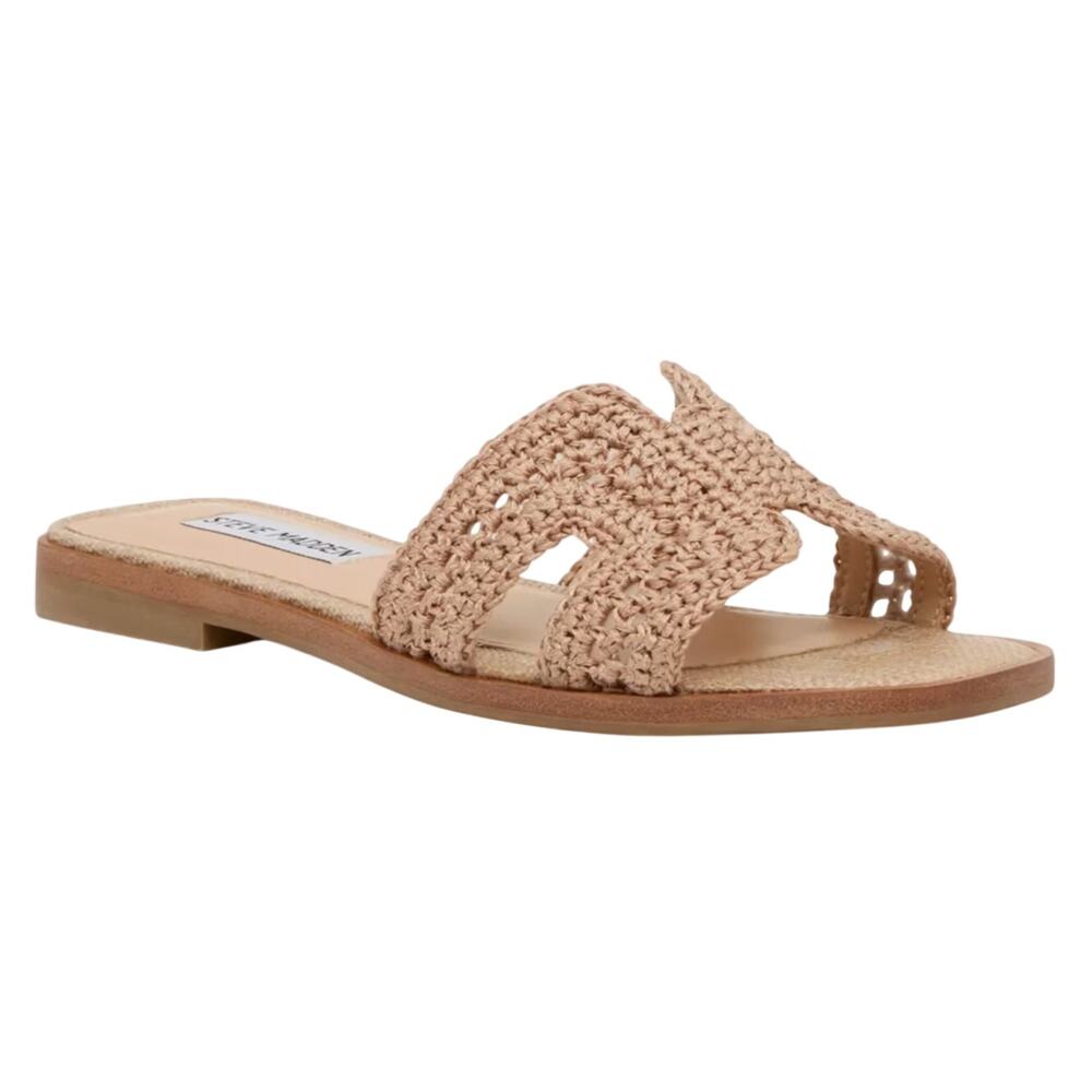 Steve Madden Women's Hadyn Sandal in Tan, Size 9.5